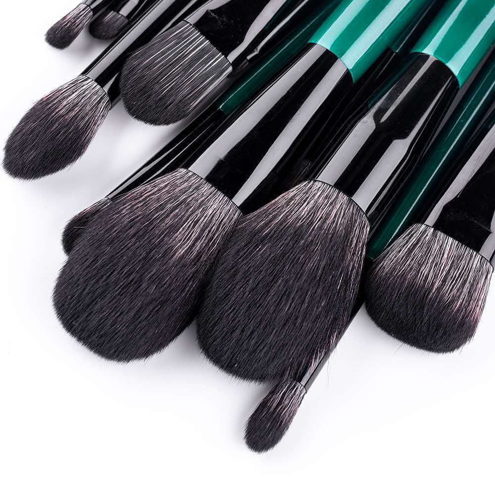 Set Of 12 Green Brushes